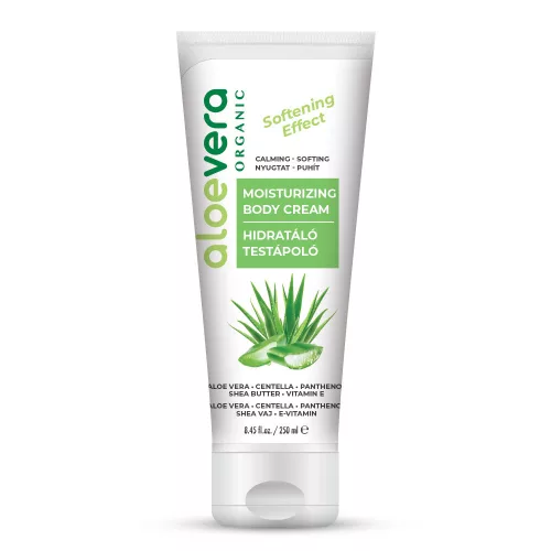 Aloe vera organic lágy testápoló krém 250 ml
