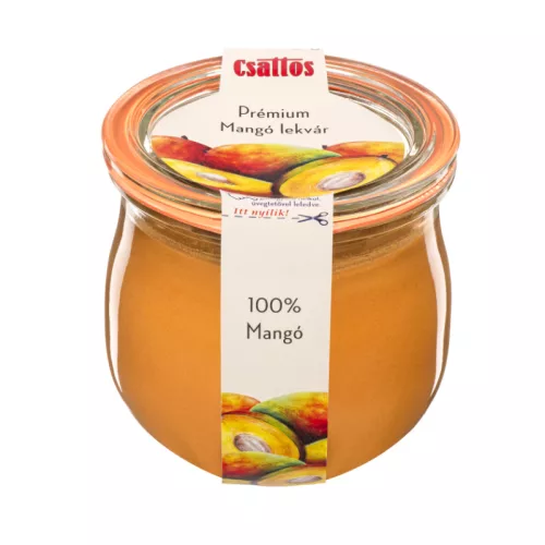 Csattos prémium mangó lekvár 340 g