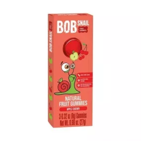 Bob Snail gyümölcszselé alma-meggy 27 g