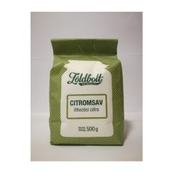 Zöldbolt Étkezési citromsav - 500g