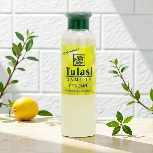 Šampon Tulasi bez SLS Citronová tráva 250 ml