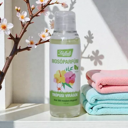 Prací parfém Zöldbolt – tropické květiny – 100 ml
