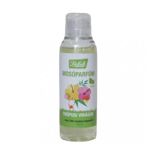 Prací parfém Zöldbolt – tropické květiny – 100 ml