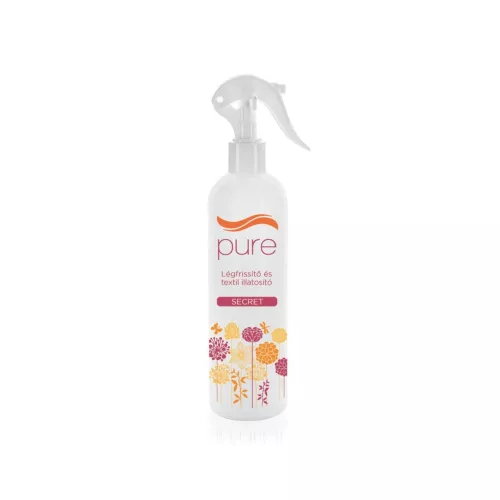 Pure “Secret” Légfrissítő és Textil Illatosító – 250ml