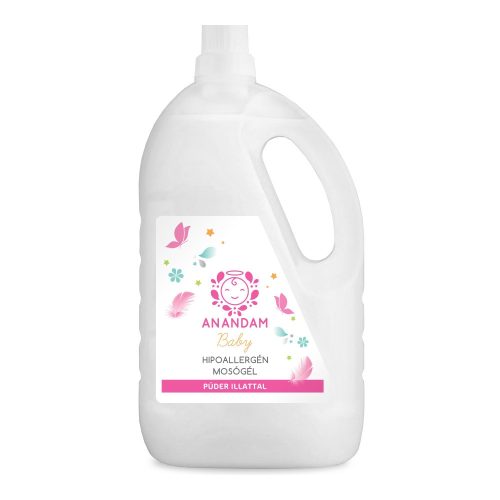 Anandam baby MOSÓGÉL 3m+ PÚDER illattal 3 liter