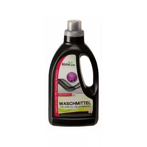 AlmaWin eko tekutý koncentrovaný prací prostriedok na tmavé a čierne oblečenie – 750 ml – 25 dávok