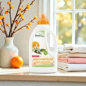   Almawin folyékony bio textilöblítőszer narancsvirág 750 ml - 30 öblítés