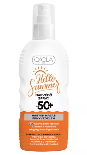 Caola hello summer napvédő spray spf50+ 200 ml