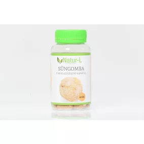 Natur-L süngomba prebiotikummal kapszula 60 db