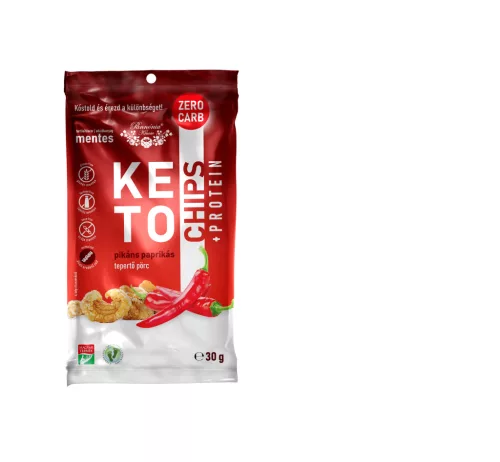 Pannónia keto chips pikáns paprikás 30 g