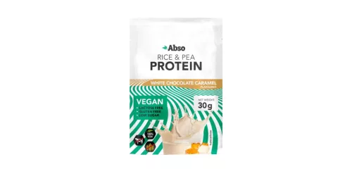 Absorice vegán fehérjepor fehércsokoládé ízű 30 g