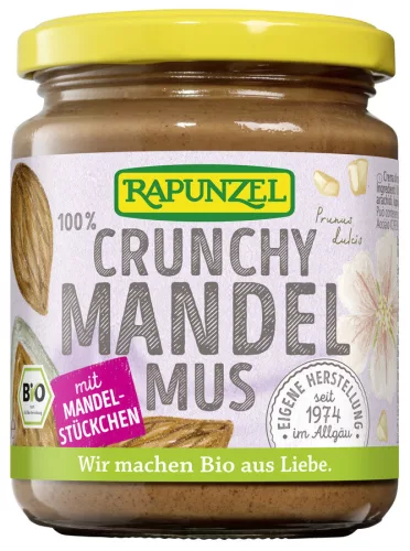 Rapunzel bio ropogós mandulakrém 250 g