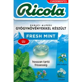 Ricola cukorka fresh mint 40 g