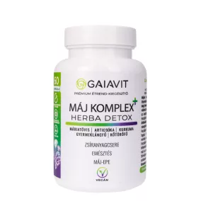 Gaiavit máj komplex herba detox kapszula 60 db