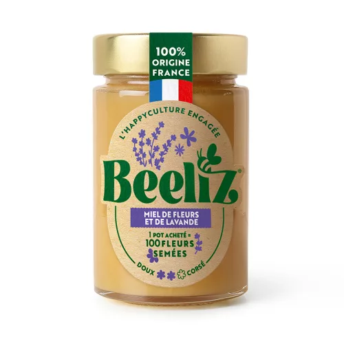 Beeliz levendula- és virág krémméz 250 g