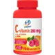 1x1 c-vitamin 200mg d3+cink málnás rágótabletta 90 db