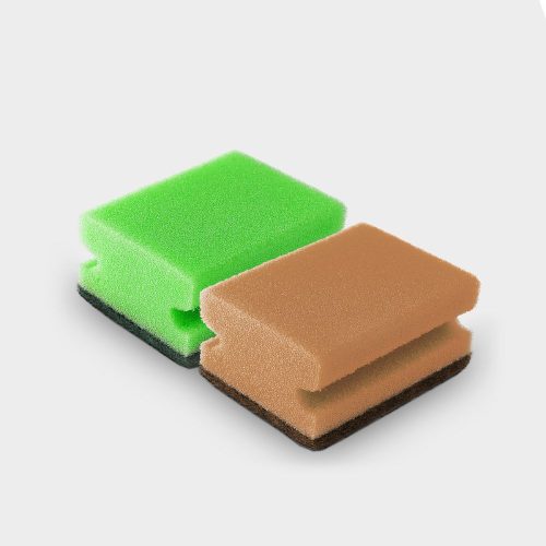 Bonusová špongia na umývanie riadu, lisovaná, 10 ks/balenie.