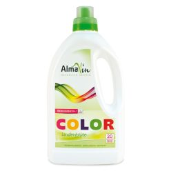   Almawin - COLOR Folyékony mosószer koncentrátum színes ruhákhoz hársfavirág kivonattal - 20 mosásra - 1500 ml 