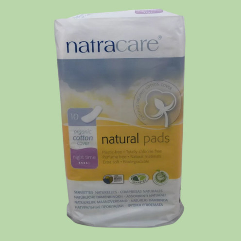 Natracare bio betét éjszakai 10 db