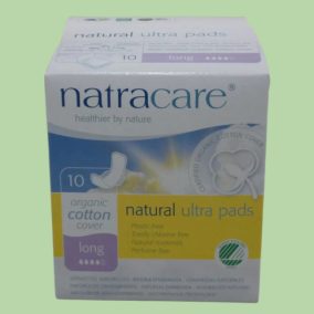 Natracare bio betét szárnyas hosszú 10 db