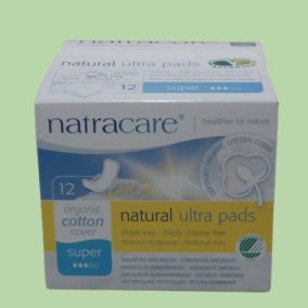 Natracare bio betét szárnyas super 12 db