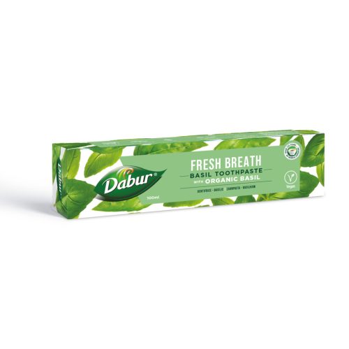 Dabur herbal bazsalikomos fogkrém organikus összetevővel 100 ml