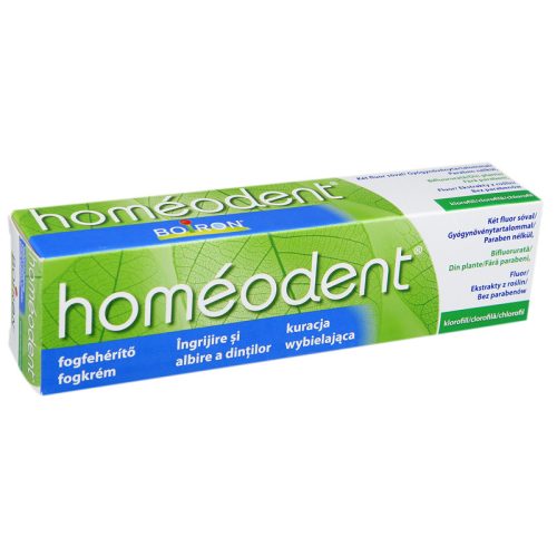 Homeodent fogfehérítő fogkrém klorofill 75 ml