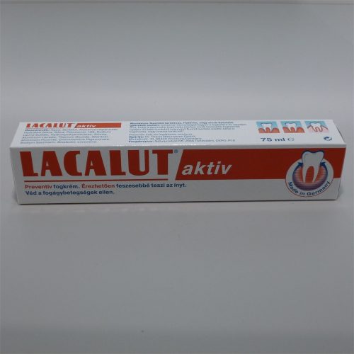 Lacalut aktiv fogkrém 75 ml