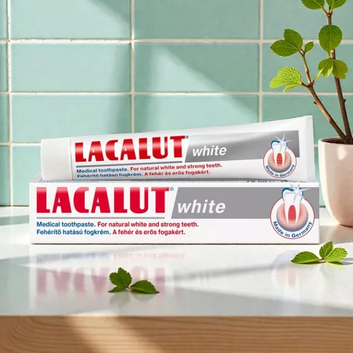 Lacalut fogkrém white 75 ml