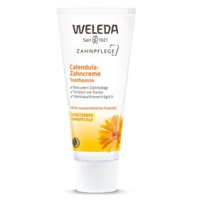 Weleda Calendula Kräuter-Zahncreme ohne Menthol 75 ml