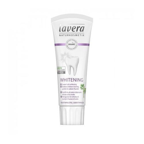 Lavera basis sensitive bio fogkrém whitening bambusz-fluorid 75 ml