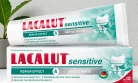 Lacalut sensitive repair effect & gentle white fogkrém 75 ml
