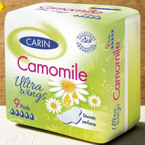 Carin ultra kamilla ultravékony szárnyas intimbetét 9 db