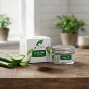 Dr. Organic - Krémkoncentrátum bio Aloe verával