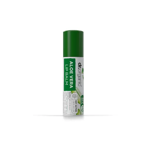 Dr. Organic - Ajakbalzsam bio Aloe verával