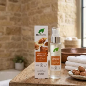Dr. Organic - Hajápoló szérum marokkói bio argánolajjal