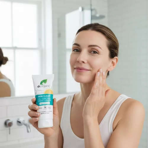 Dr. Organic - Skin Clear Mattító Hidratáló arckrém