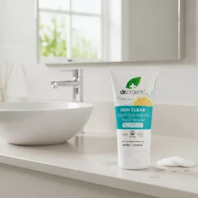 Dr. Organic - Skin Clear Mélytisztító arclemosó