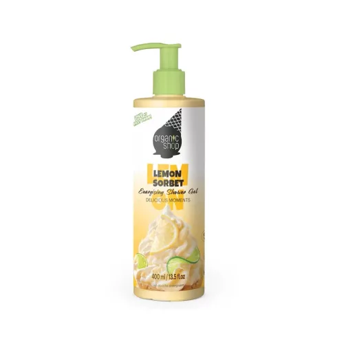 Organic Shop - energizujúci sprchový gél „Citrónový sorbet”