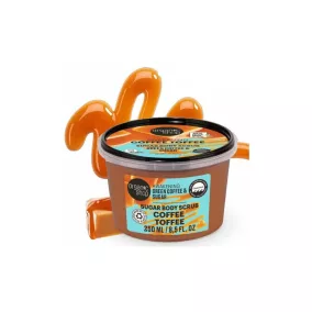   Organic Shop -  “Kávékaramell” Ébresztő testradír zöld kávéval és cukorral