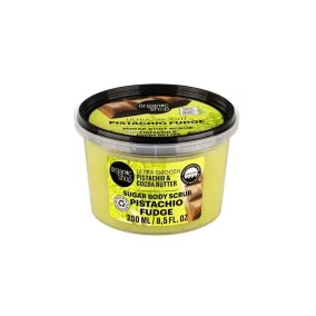   Organic Shop - “Pisztáciakaramell” Kisimító testradír pisztáciával és kakaóvajjal