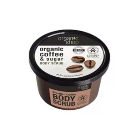 Dr. Organic - Softening testradír kávéval és cukorral