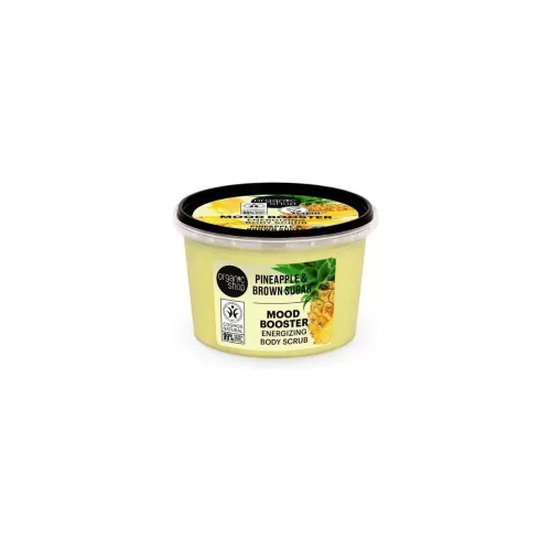 Organic Shop - Energetizáló testradír ananásszal és barna cukorral