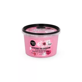   Organic Shop - Hámlasztó testradír cseresznyével és fehér csokoládéval