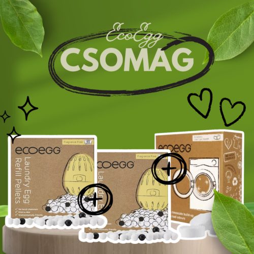 Ecoegg Illatmentes Utántöltő Duopakk + GépTisztító | Tisztaság, illat nélkül
