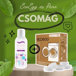   Pure Lovely Mosóparfüm + Ecoegg GépTisztító | Virágos vegán illat + természetes géptisztaság