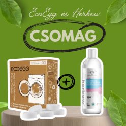   Herbow Tündér Baba Mosóparfüm + Ecoegg GépTisztító | Bababarát illat, tiszta gép