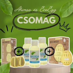   Ahimsa Tavaszi Szellő Mosóparfüm + Ecoegg Mosótojás + Szárítótojás | Tavaszi frissesség + természetes mosás-szárítás egy csomagban