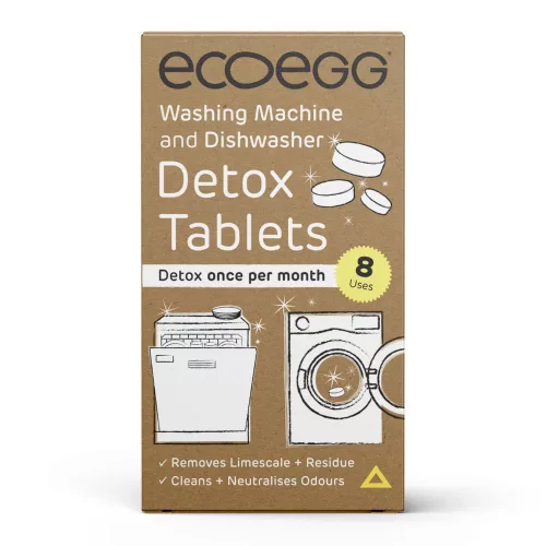 Ecoegg Mosó és Mosogatógép tisztító Tabletta - 8 db tabletta