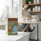 Ecoegg Waschmittelkapseln 70 – mit Enzymen – Frischer Baumwollduft (+Turmalin) 